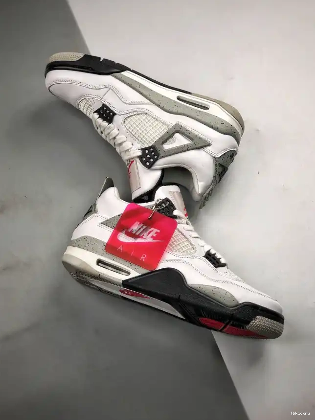 Reps TBK Jordan Air Cement (nike) White 840606-192 OG 4 0505